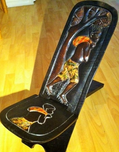 African Chair Ornament