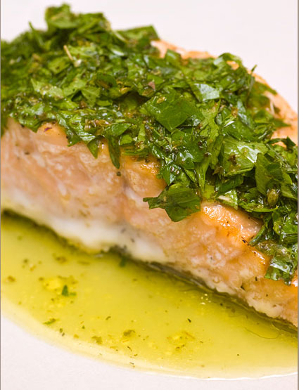 Lemon and herb fish